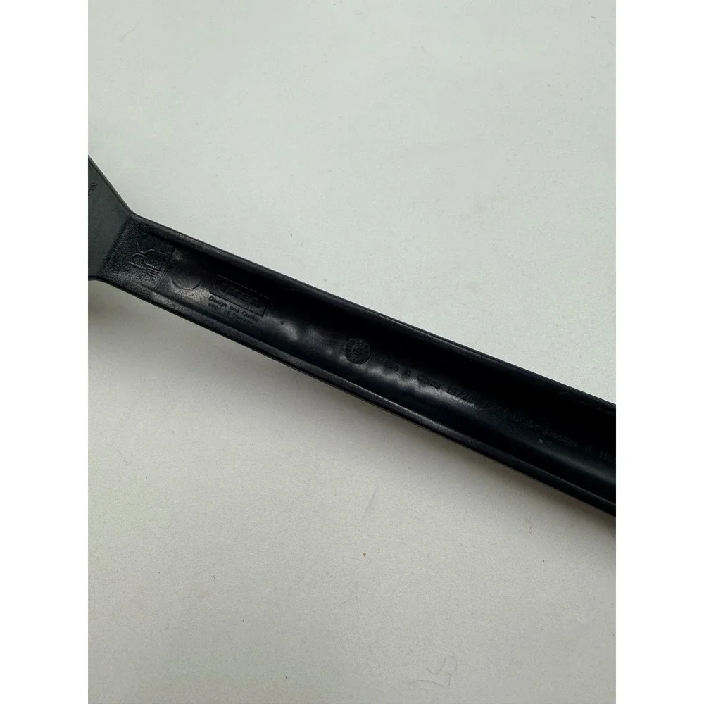 IKEA Slotted Spatula Turner Black Heat Resistant Kitchen Tool
